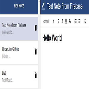 react evernote app image